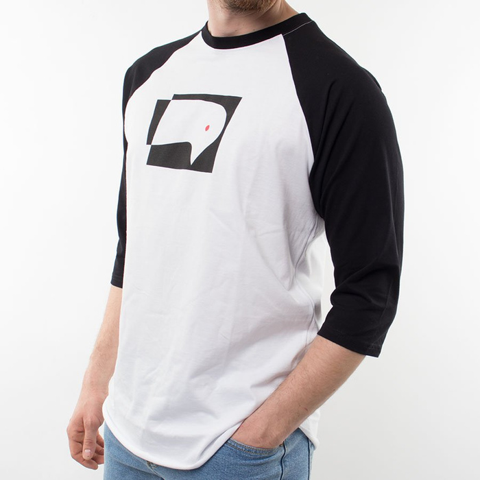 Koszulka Longsleeve 3/4 Nervous Comp White/ Black