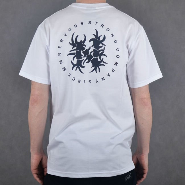 Koszulka Nervous Sp17 Spikes White