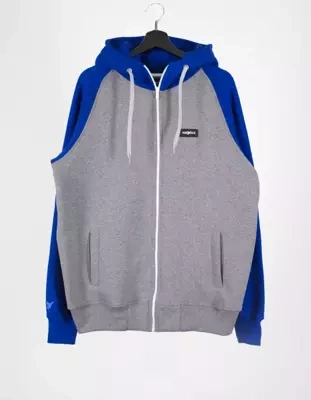 Bluza Nervous Zip Hood Sl Classic Royal