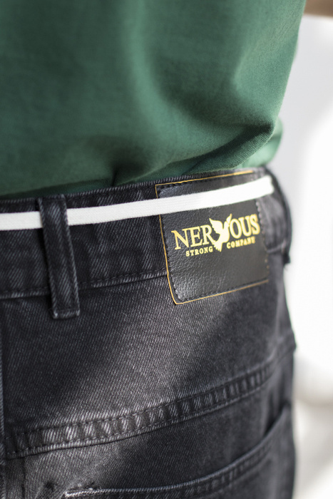 Spodnie Nervous Baggy Denim Black