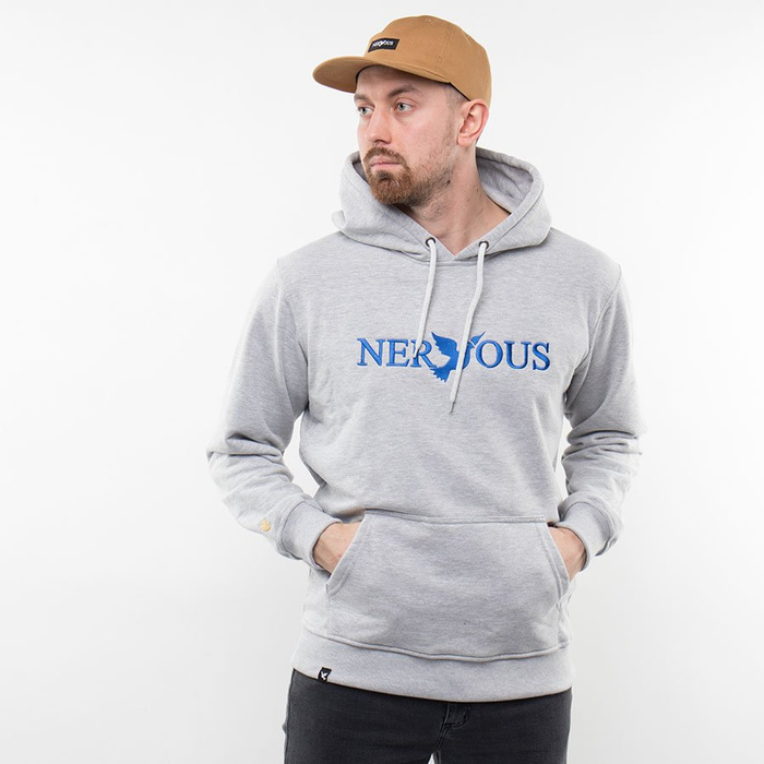 Bluza Nervous Hood Classic Grey/Royal