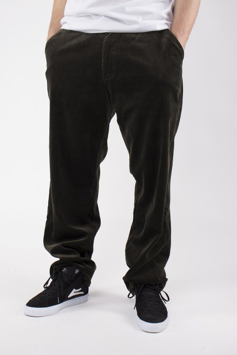 Spodnie Nervous Cord Olive