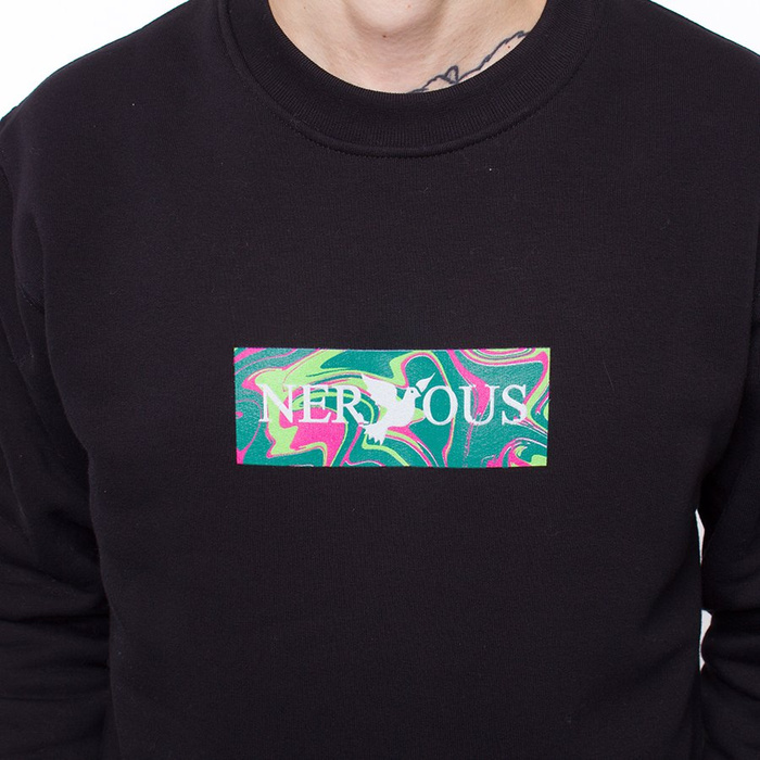 Bluza Męska Sp20 Nervous Crew Acid Box Black