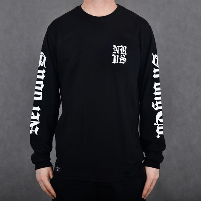 Koszulka LS Nervous Sp17 Ghotic Black