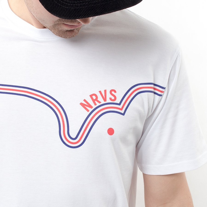 Koszulka Nervous Wave White 
