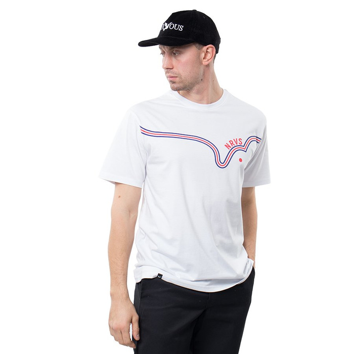 Koszulka Nervous Wave White 