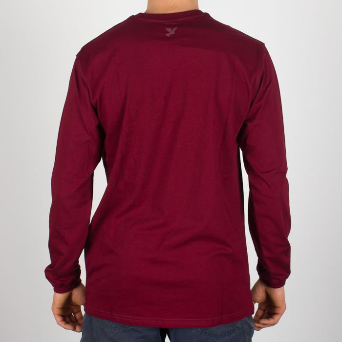 Koszulka LS Nervous F18 Classic Maroon