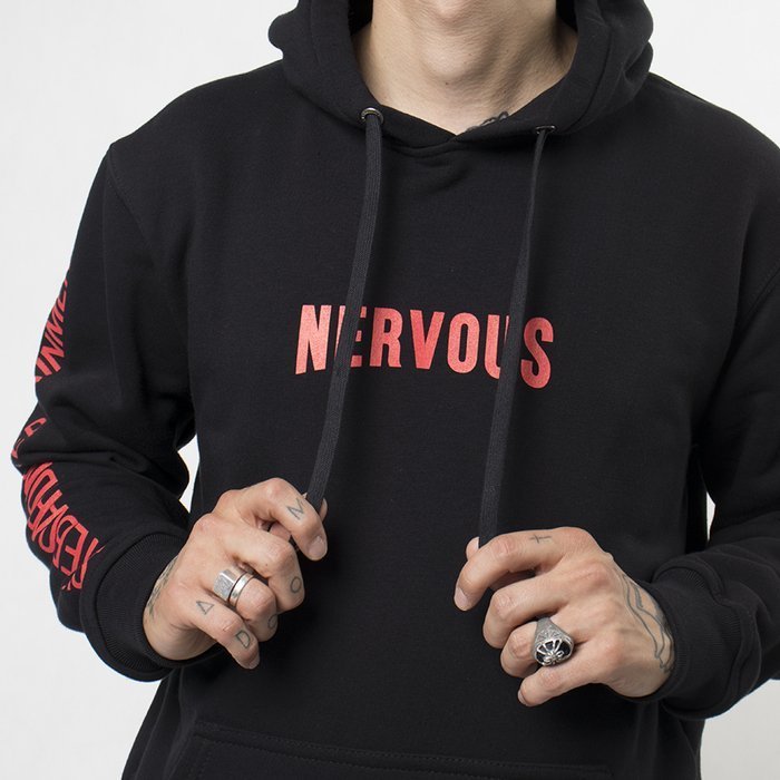 Bluza Nervous F20 Hood Nervlix Black