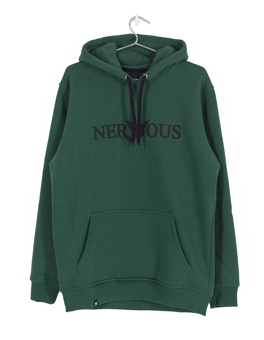 Bluza Nervous Hood 3D Green