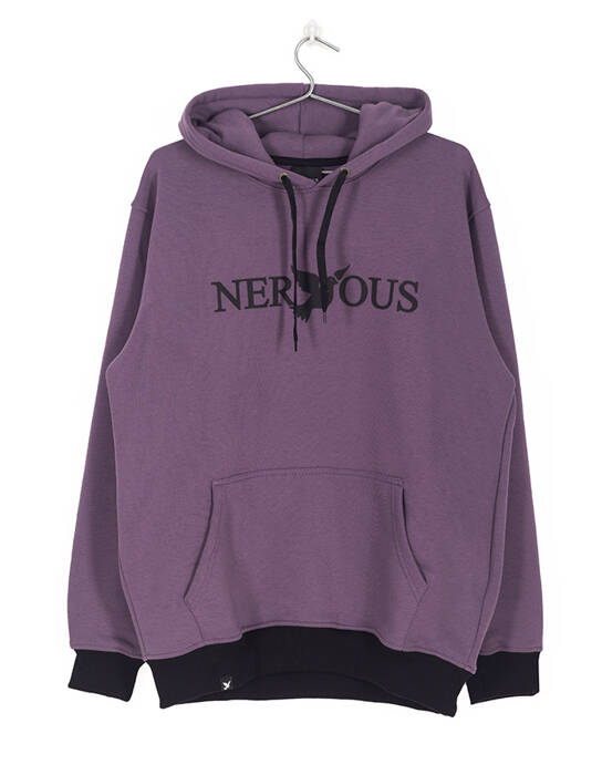 Bluza Nervous Hood 3D Violet