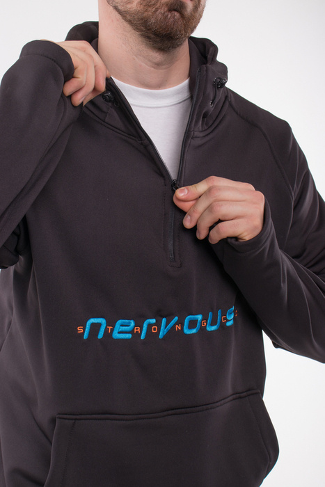 Bluza Nervous Hood Sl Tech Black