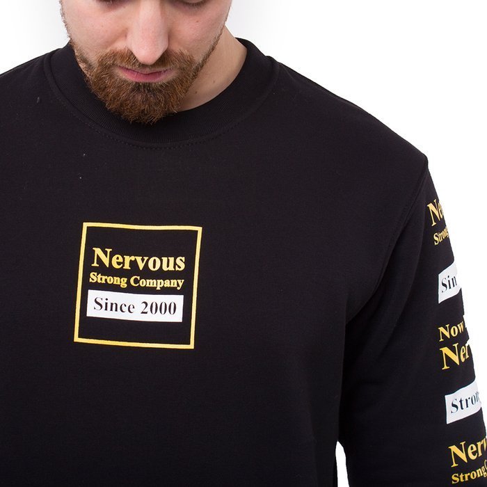 Bluza męska Nervous Crew Repeat Black