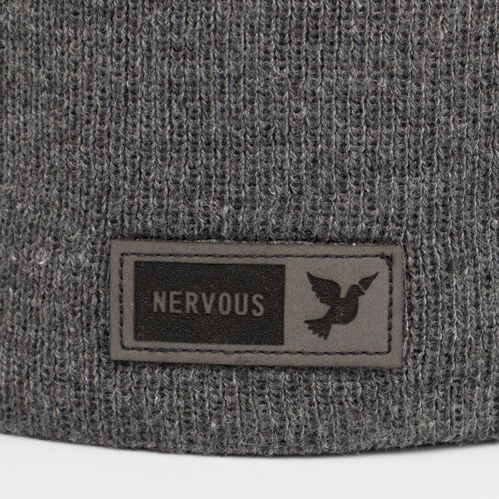 Czapka Nervous Beanie Brand Gray