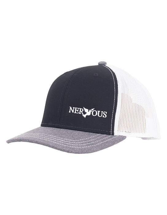 Czapka Nervous Trucker Classic Black/Wht