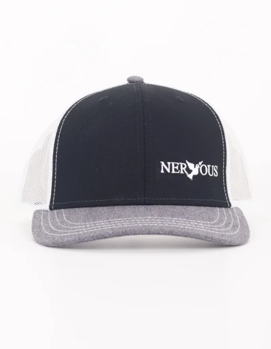 Czapka Nervous Trucker Classic Black/Wht