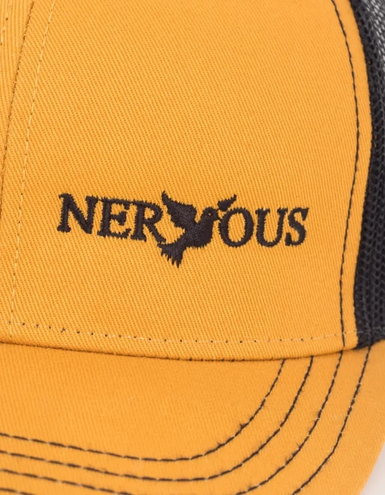 Czapka Nervous Trucker Classic Mustard/Black