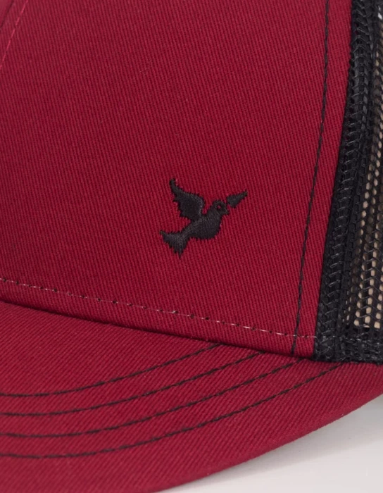 Czapka Nervous Trucker Icon Maroon/Black