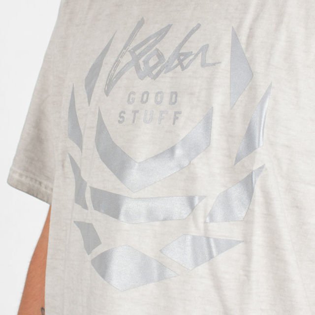 Koszulka Koka Laurel Logo Prew Light Grey