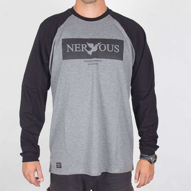 Koszulka LS Nervous Fa17 Brand box gra