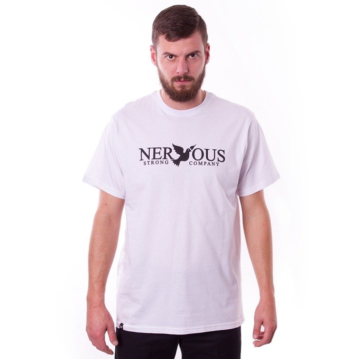Koszulka Męska Nervous Classic White