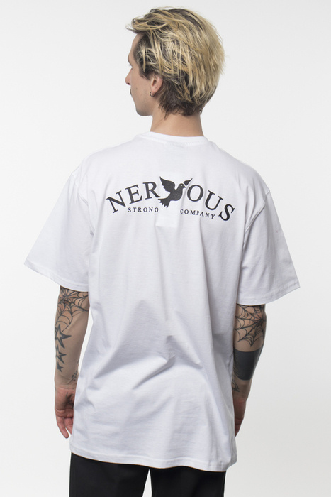 Koszulka Nervous Classic Arc White