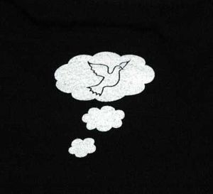 Koszulka Nervous Ls Wmn Clouds