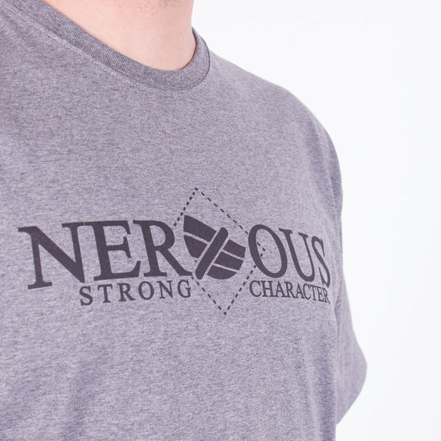Koszulka Nervous SS19 ŁCH Grey