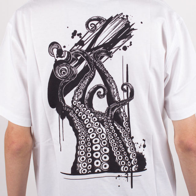 Koszulka NervousXSigil F18 Ochman Octopus Wht