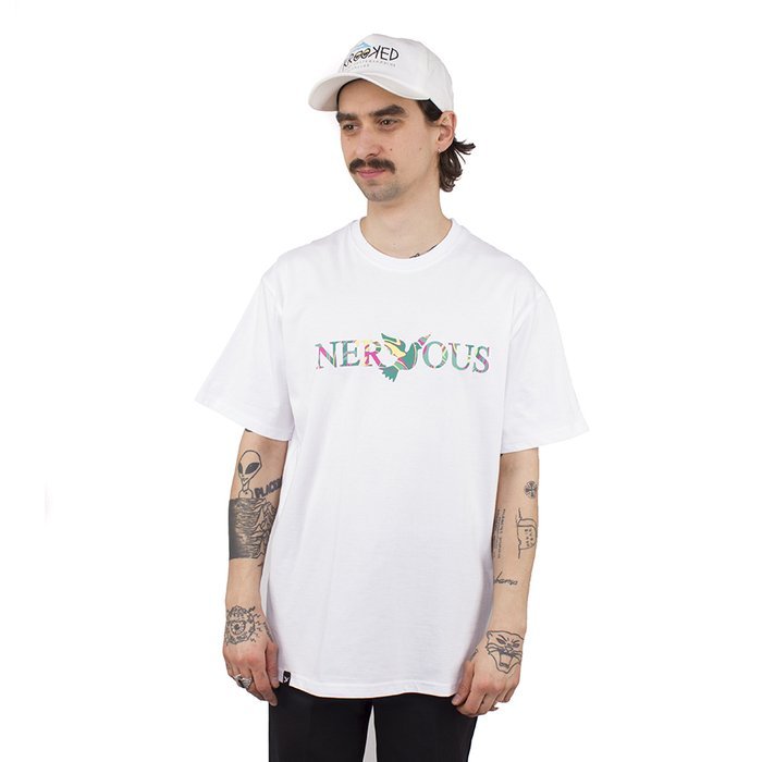 Koszulka męska Nervous Classic Acid white