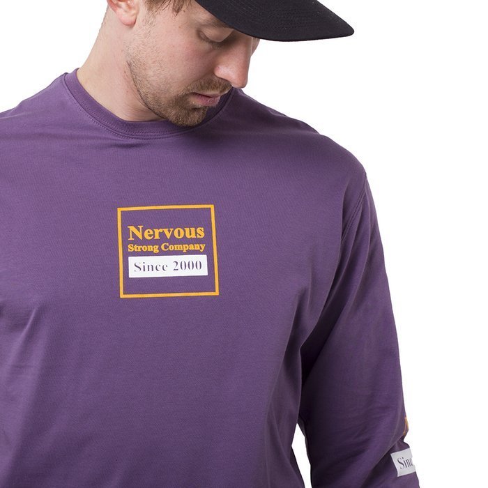 Longsleeve męski Nervous Repeat grape